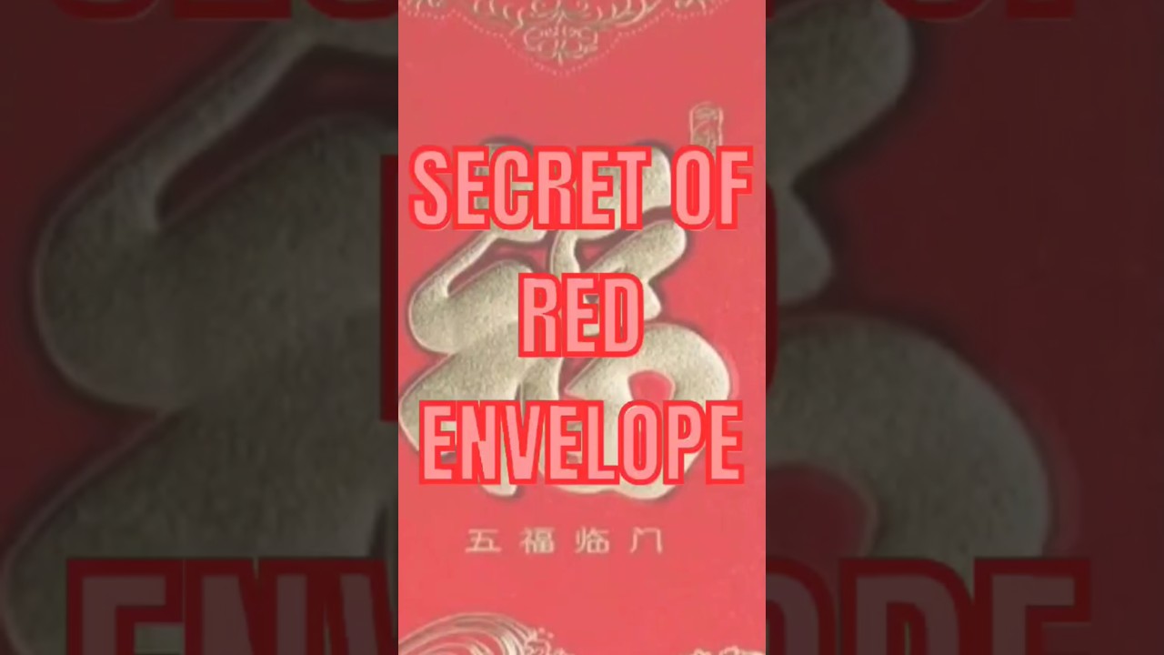 Facts of Red Envelope : A Chinese Culture  