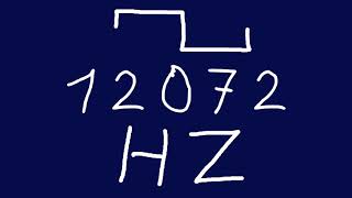12072 hz square