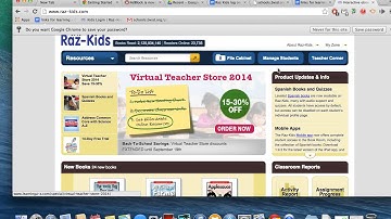 How to use Raz Kids