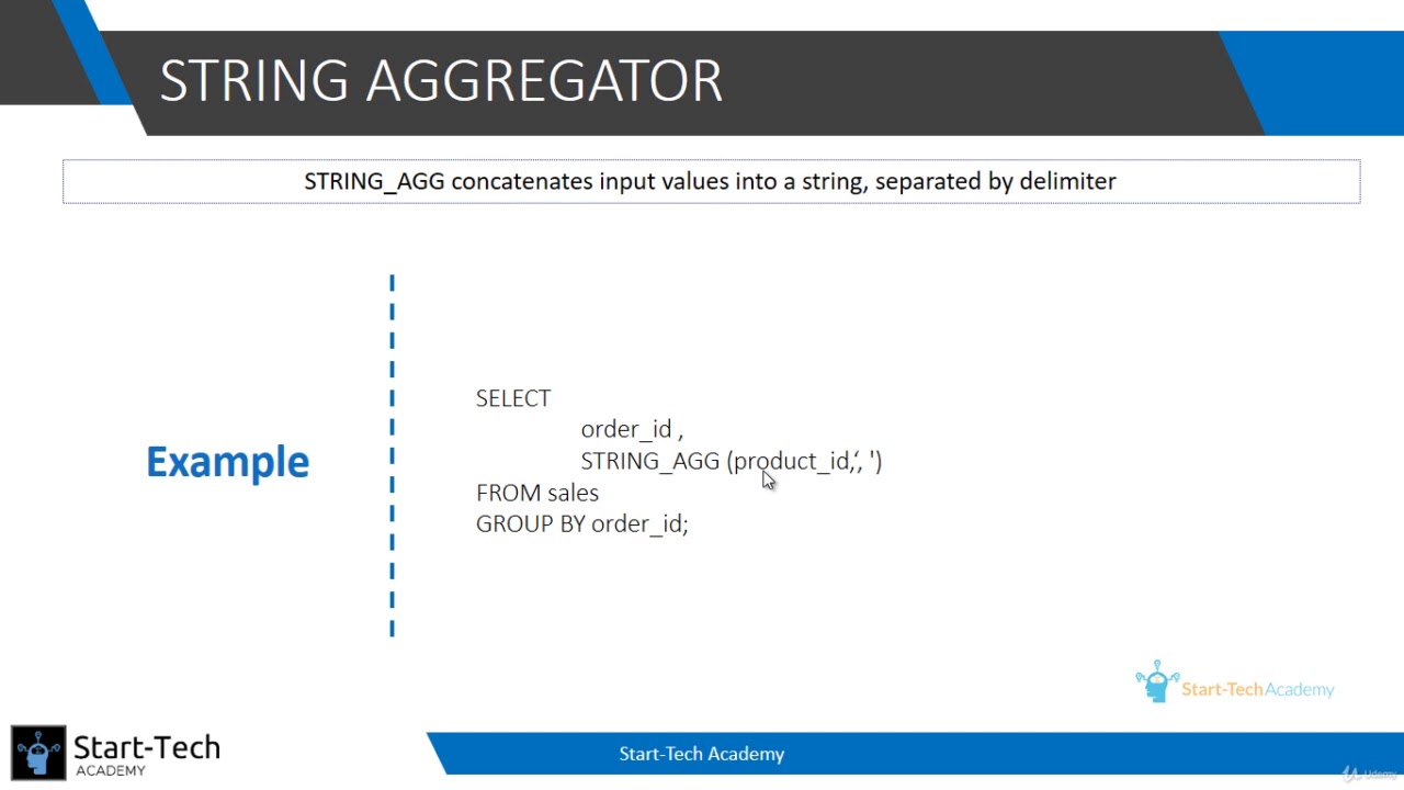 7  LIST AGGREGATION
