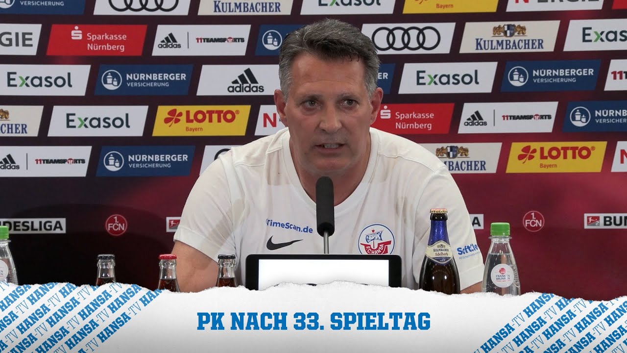 Pressekonferenz nach dem Spiel