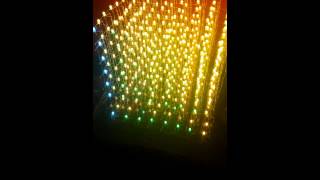 8x8x8 RGB LED CUBE / MUSIC ANALYZER SPECTRUM
