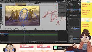 Making a 2D Animation in Blender Grease Pencil // Fighter - Jack Stauber
New animation / animation meme in the works!! fighter by Jack Stauber. Wanted to do something with wings for my monthly prompt so chose SWIFT :D
brush - https://kdsketch.gumroad.com/l/evdn
⚡Shop - https://www.etsy.com/uk/shop/kdsketch
⚡Discord - https://discord.gg/nWvsv2x
⚡Instagram - https://www.instagram.com/kdsketch/
⚡Twitter - https://twitter.com/kdsketch
⚡Patreon - https://www.patreon.com/kdsketch
More Vlogs - https://www.youtube.com/kdsketchvlogs
More Animations - https://www.youtube.com/kdsketchanimates
⚡WHAT I USE TO ANIMATE + FILM⚡
Animation Software - TVPaint 11 Pro
Audio software - Audacity
Editing Software - Davinci Resolve
Drawing Tablet - https://geni.us/3uYO0kd
Blue Yeti Mic - https://geni.us/AwcvKuT
Foam Muffler - https://geni.us/LpCU4
Filming Camera - https://geni.us/2j1nk
⚡STREAMING @kdsketch on Youtube⚡
Streaming software - OBS (free)
Wave 3 Mic - https://geni.us/S5B3a
Microphone Arm - https://geni.us/QG10zA1
Webcam - https://geni.us/THwy
*Links used in this description may be affiliate links, which means if you decide to purchase through one of those links, you wont pay any extra but I will get a small commission that helps support the channel! Thank you so much!* Making a 2D Animation in Blender Grease Pencil // Fighter - Jack Stauber