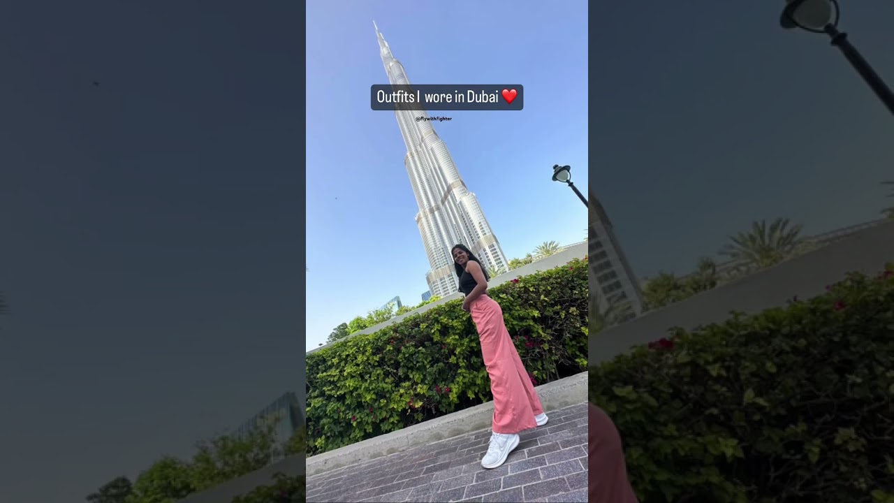 Outfits I wore in Dubai ❤️🇦🇪 