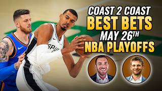 Western Conference Finals Game 5 Best Bets! | Coast 2 Coast (5/26/26) screenshot 2