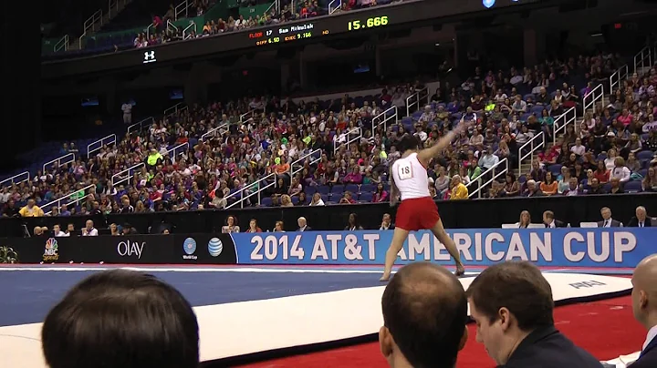 Shogo Nonomura - Floor Exercise - 2014 AT&T Americ...