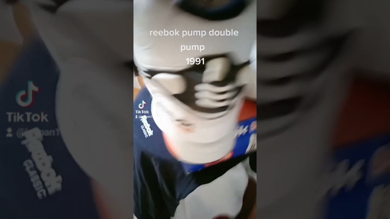 reebok pump double pump 1991