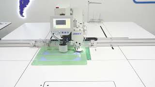 💥JK8310A-13085-J JOCKY Automatic template sewing machine with laser cutting