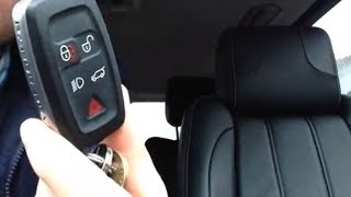 range rover remote key battery replacement in under a minute