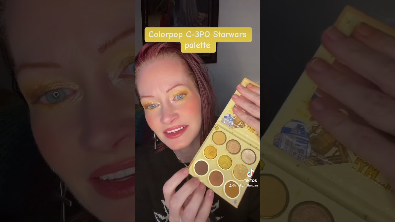 Colorpop C-3PO palette 