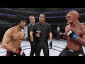 Bruce Lee vs. Sagat Street Fighter (EA Sports UFC 2)