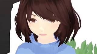 undertale - warrior (mmd)