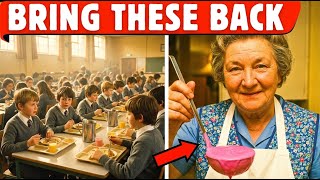 15 British School Dinners from the '70s and '80s We'll NEVER Taste Again