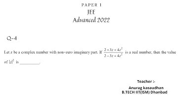 JEE Advanced 2022 Math Paper 1 (Q 4) solution | IIT JEE Maths |  #jeeadvanced2022 #projecteducation