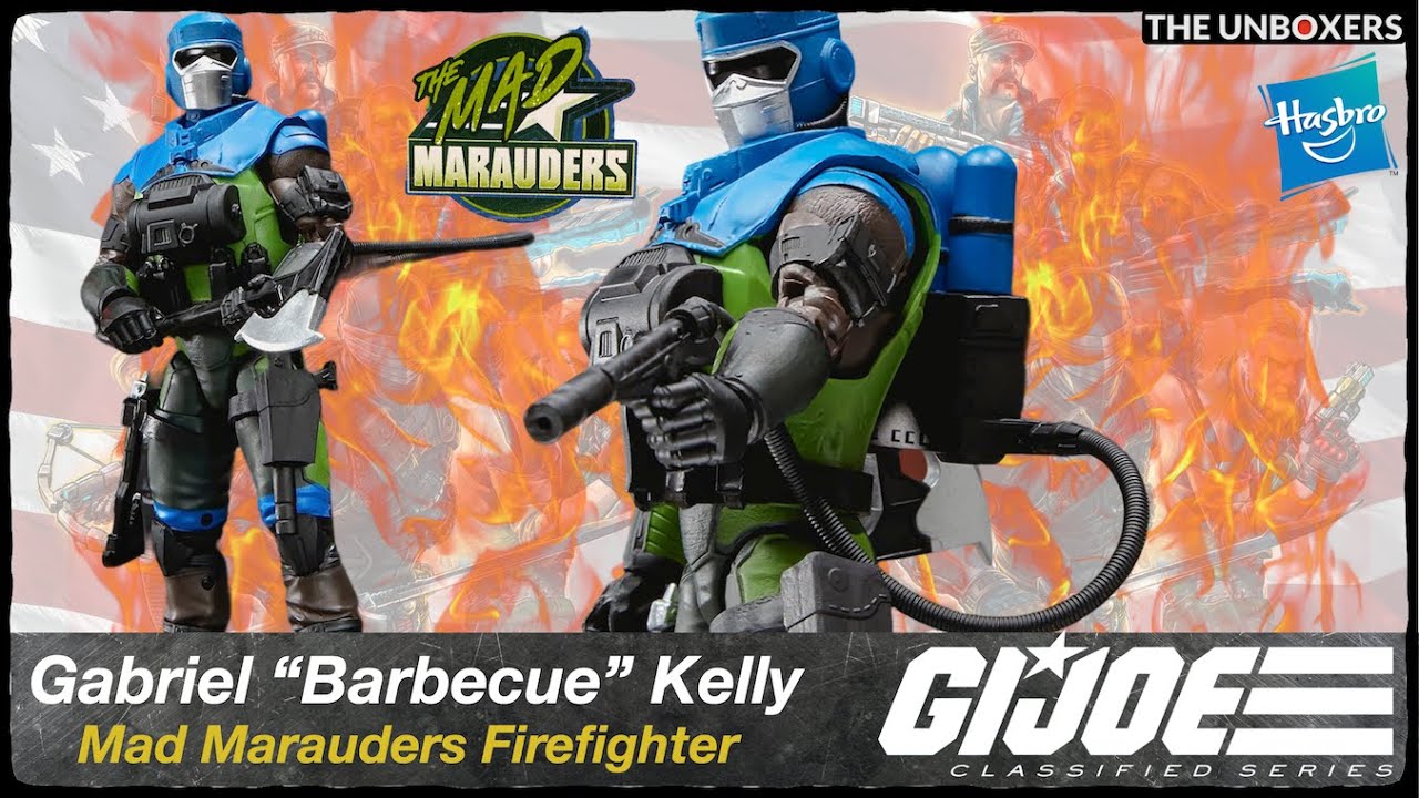 G.I. Joe Classified Series: Mad Marauders Barbecue Hasbro Action