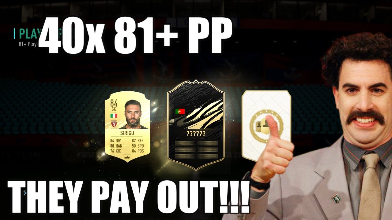 PORTUGUESE INFORM WALKOUT!!! 40x 81+ PLAYER PICKS | FIFA 21 SBC