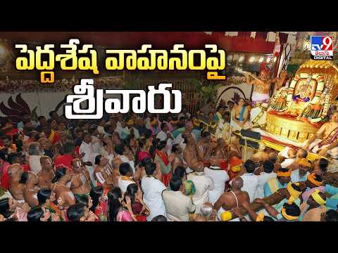 Tirumala Navaratri Brahmotsavam 2026 :పెద్దశేష వాహనం పై శ్రీవారు - TV9