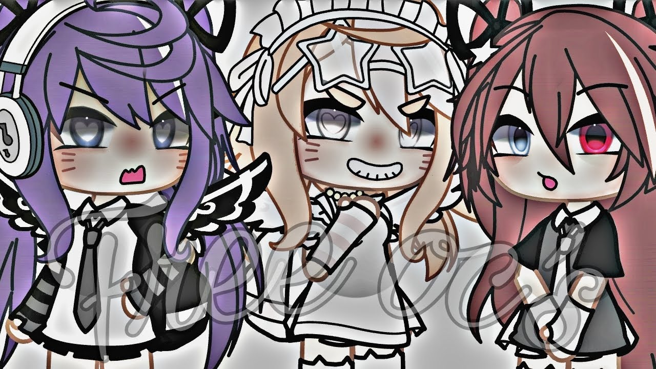 6 free girl oc's - Gacha Life - No credit needed - Part 3 * 