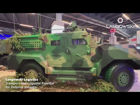MSPO 2024 - Transport & Logistics Provider for Defence Industry - video from Langowski Logistics