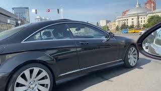 Cl500 W216 Modified Exhaust Sound Cl65 Back Box On M273