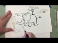 Draw Cartoons with Dave McDonald: #44 &quot;Baby Elephant&quot;