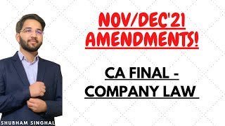Information CA Final Law - Important Amendments for Nov/Dec 21 attempts | Penalties | Major Amendments News