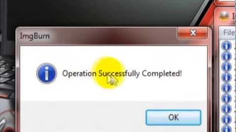 ImgBurn, ISO Burning How To