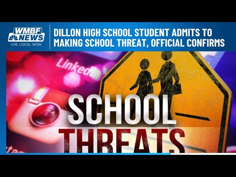 Dillon High School student admits to making school threat, official confirms