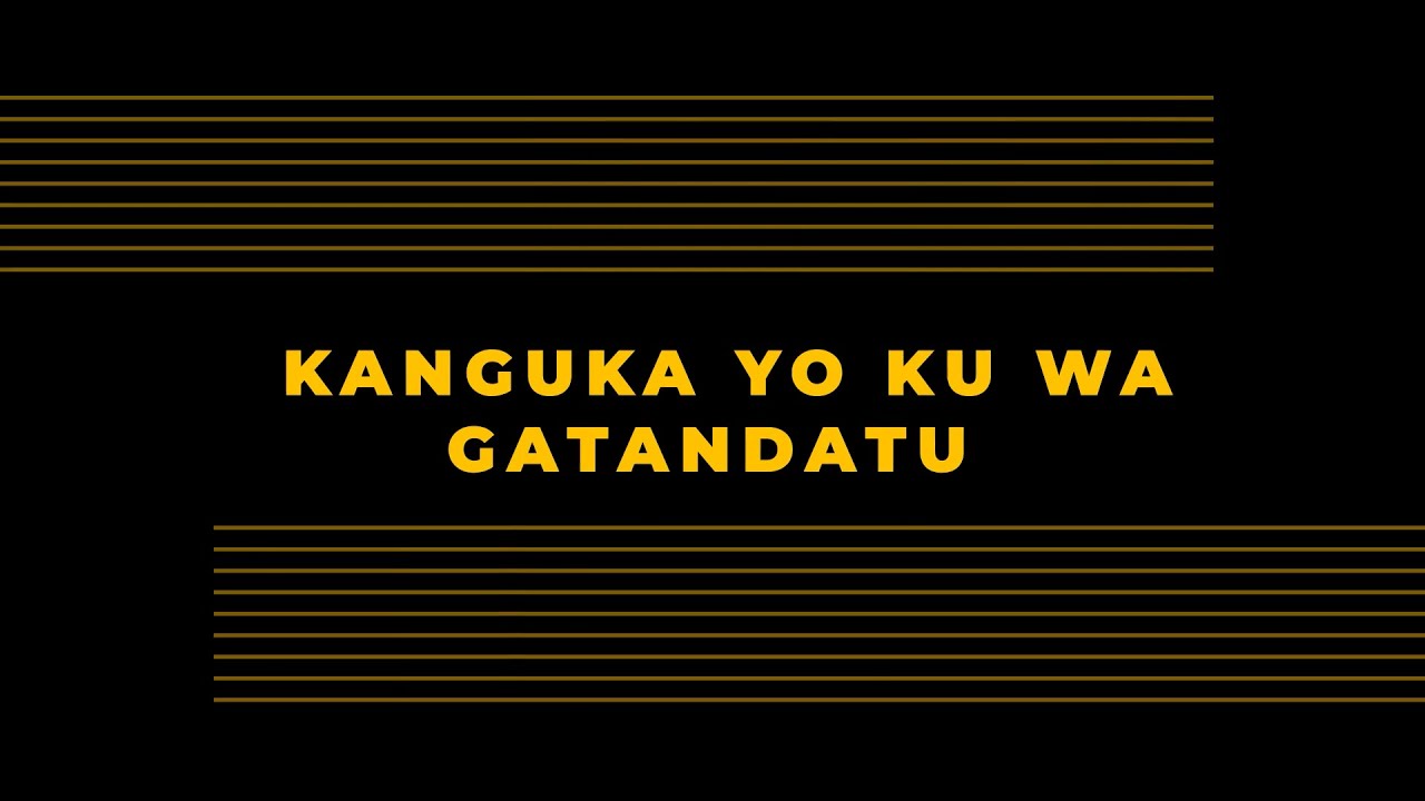 KANGUKA YO KU WA GATANDATU 11/05/2024 par Chris NDIKUMANA
