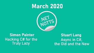 March 2020: Simon Painter and Stuart Lang
