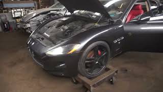 2009 Maserati GranTurismo 4.7L V8 F146 Parts Vehicle Engine Test (210319)