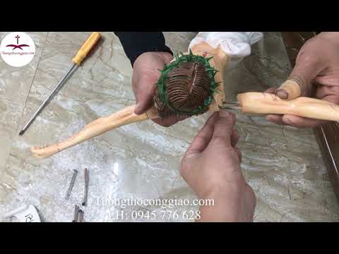 Video Hướng dẫn lắp tượng Chúa Chịu Nạn bằng gỗ của... - youtube