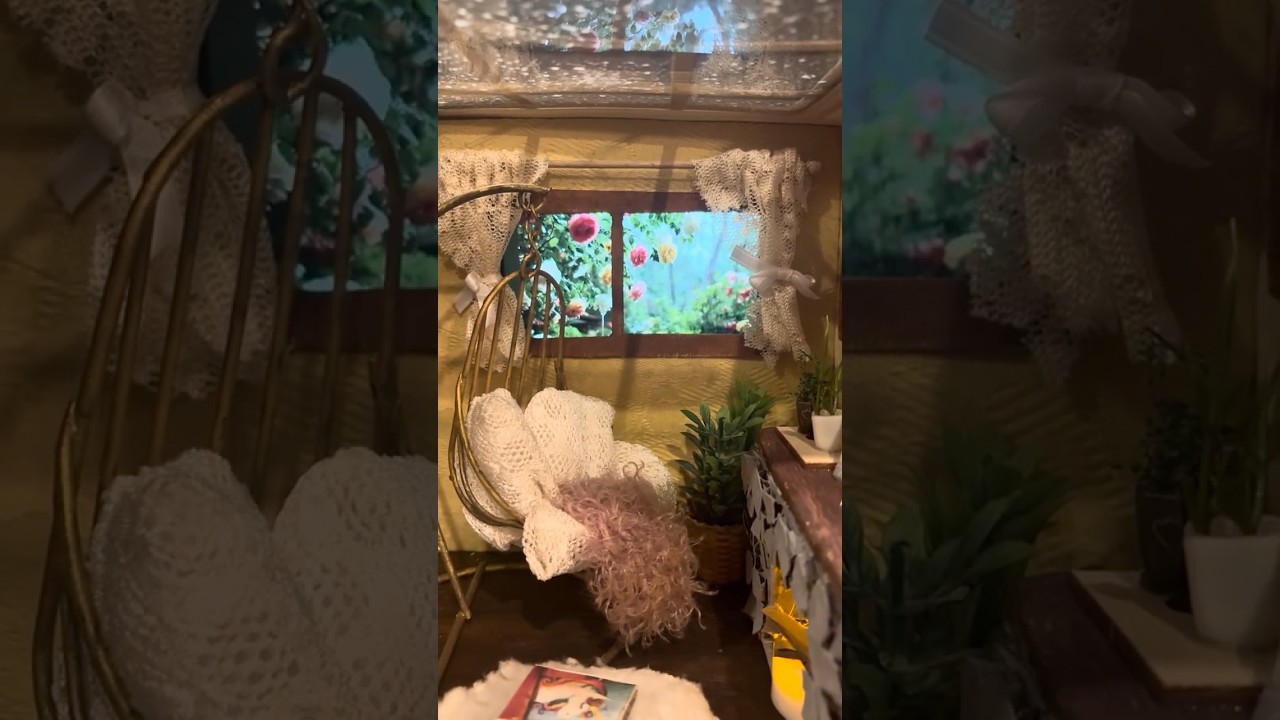 窓から見える景色を変えてみた☔️New View from Window🌸 - YouTube