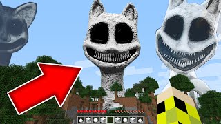 Я ПРИЗВАЛ БЕЛОГО МУЛЬТЯШНОГО КОТА В СВОЕМ МИРЕ В МАЙНКРАФТ КАК ПРИЗВАТЬ WHITE CARTOON CAT MINECRAFT