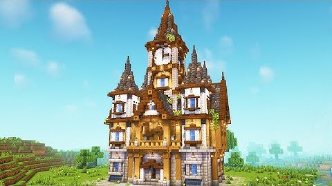 Minecraft | Medieval Town Hall | Minecraft Tutorial