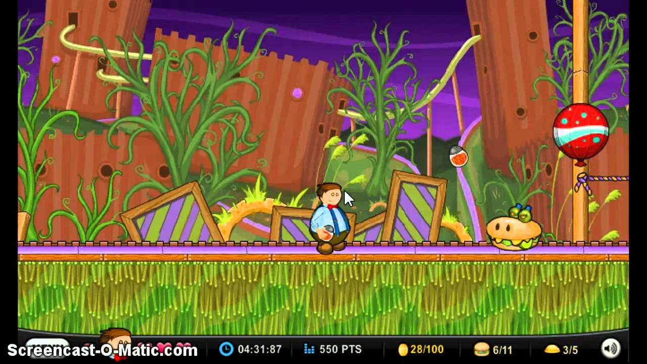 Papa Louie 2 - Full Gameplay Walkthrough 