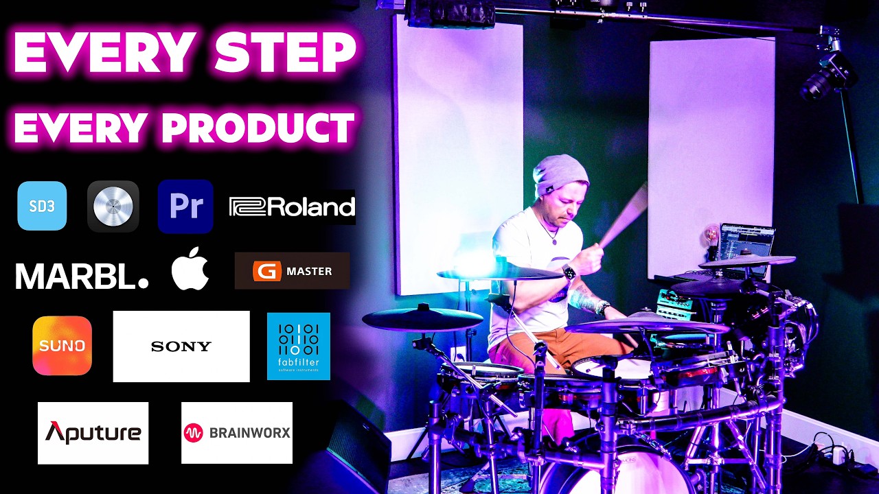 Making A Drum Performance Video