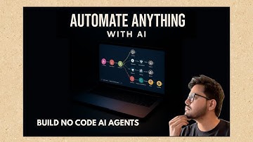 Automate Anything with AI: Build Your First AI Agent in Minutes (No Code Required!)