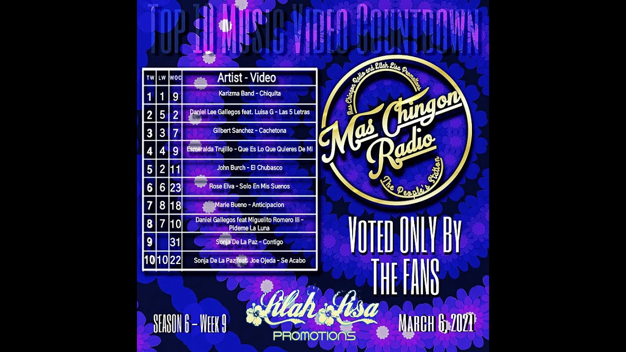 'The Original' Top 10 Music Video Countdown 3621 YouTube