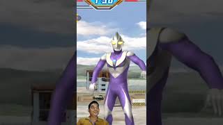 Ultraman Tiga ledakan Vakishim💥Game Ultraman Fighting Evolution 3#shorts