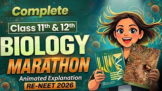 🔥 Complete BIOLOGY LAST MINUTE REVISION ONESHOT | RE-NEET 2026 | Full NCERT Biology Marathon