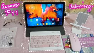 LENOVO Tab P11/Xiaoxin Pad 6/128 Unboxing + Accessories | Budget Tablet for Online Class