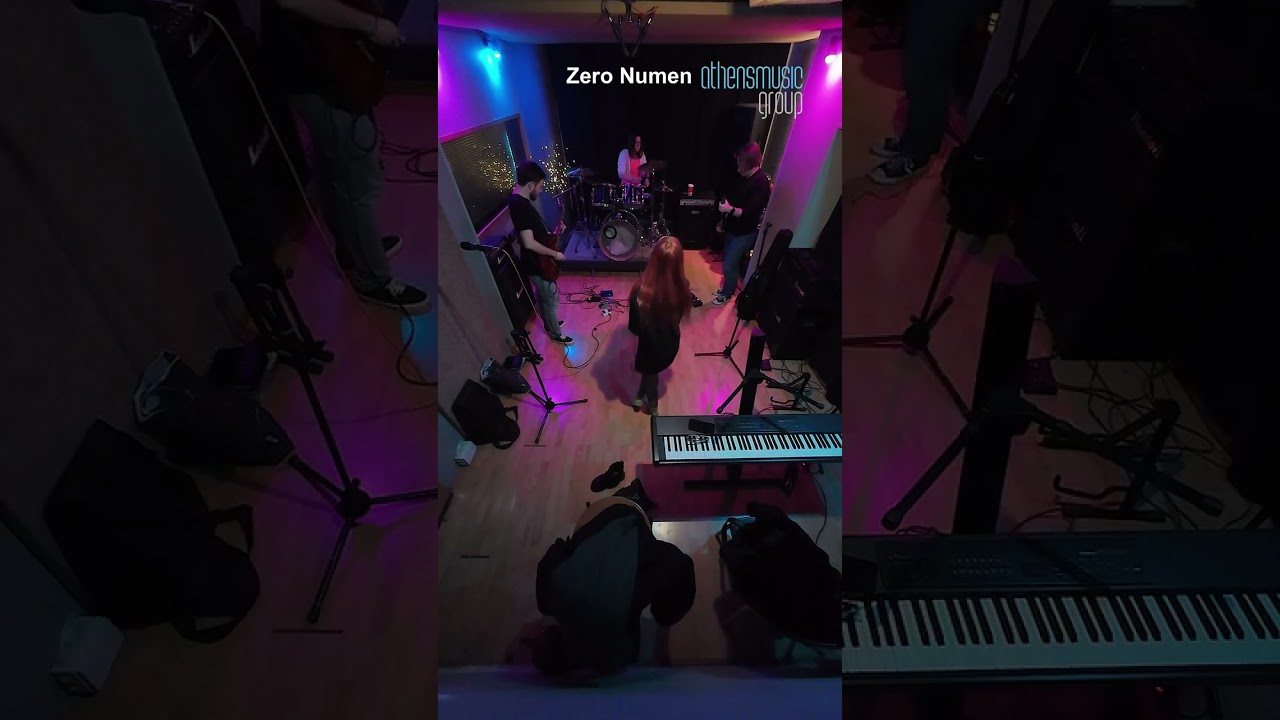 Zero Numen πρόβα 🎤🎹🎵🎚️🔥📍 Athensmusic Group#musicianslife #music #πρόβα #studiosession