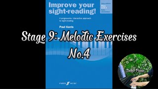No.4 | Paul Harris Improve Your Sight-Reading Level 1 - Stage 9: Melodic Exercises