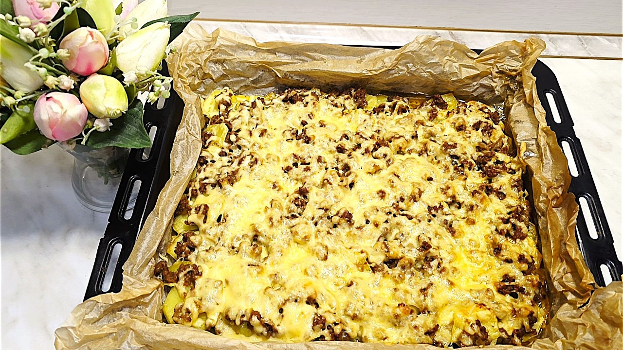 Potato, Ground Beef and Cheese Casserole | Easy Oven Dinner Everyone Loves