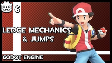 Ledge Mechanics & Jumps || Godot 3.5 Platform Fighter Tutorial || Part 6