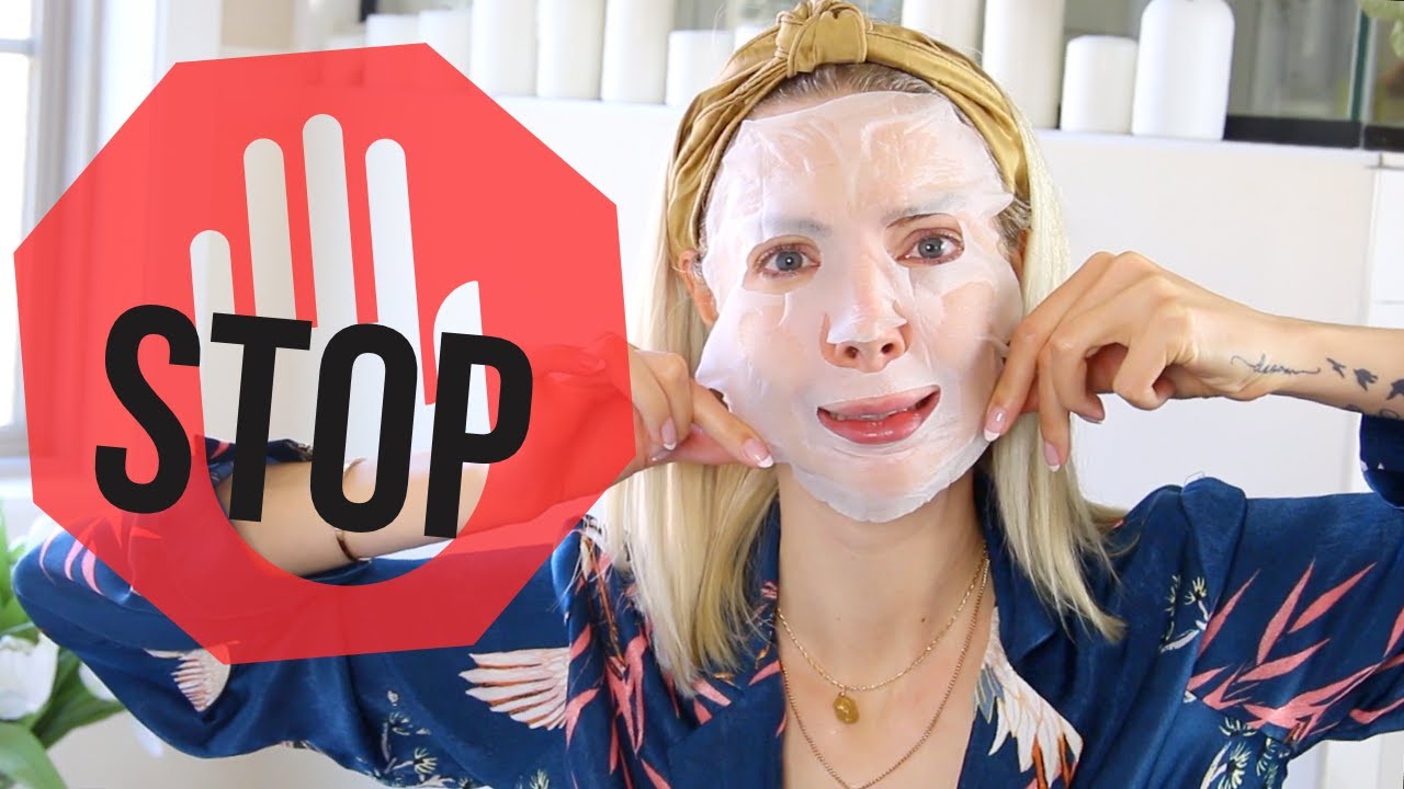 ❥ STOP AVANT D'UTILISER UN MASQUE EN TISSU!