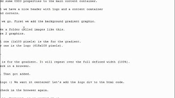 XHTML-Valid-Websites Tutorial - Screencast #2 1032x774