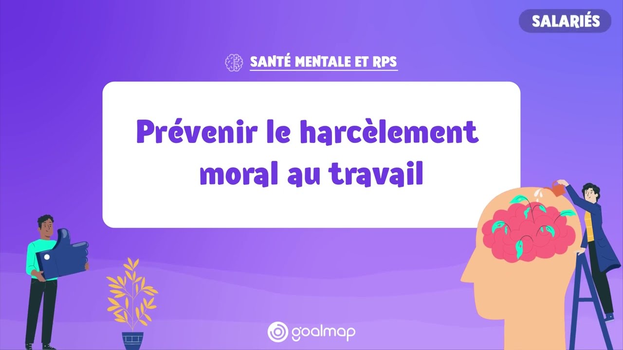Formation à la prévention du harcèlement moral au travail