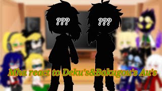 Mha Pro heroes & Lov react to Dekubaku Au's, Corpse dance. GC, My Au. Flash warning ⚠️ Resimi